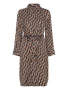 Maltiiw Shirt Dress Polvipituinen Mekko Brown InWear