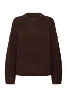 Lulyapw Pu Tops Knitwear Jumpers Brown Part Two