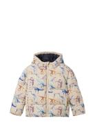 Allover Printed Puffer Jacket Toppatakki Multi/patterned Tom Tailor