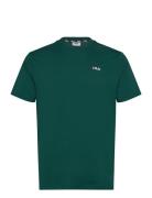 Berloz Tee Tops T-shirts Short-sleeved Green FILA