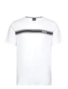 Urban T-Shirt Tops T-shirts Short-sleeved White BOSS