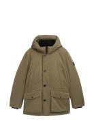 Arctic Parka Parka Takki Khaki Green Tom Tailor