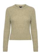 Sweater Livia Wool Mohair Blen Tops Knitwear Jumpers Green Lindex