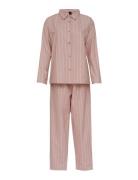 Pilen Yarndyed Flannel Pyjamas Pyjamasetti Pyjama Pink Høie Of Scandin...