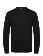 Core Merino Crew Tops Knitwear Round Necks Black Michael Kors