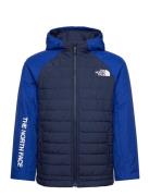 B Never Stop Synthetic Jacket Toppatakki Blue The North Face