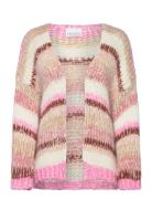 Jolee Knit Cardigan Tops Knitwear Cardigans Pink Noella