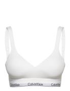 Lift Bralette Lingerie Bras & Tops Soft Bras Bralette White Calvin Kle...