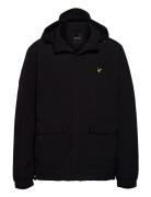 Hooded Pocket Jacket Parka Takki Black Lyle & Scott