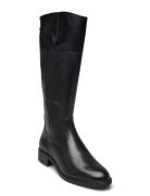 Women Boots Korkeavartiset Saapikkaat Black Tamaris