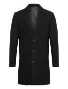 Jjeharrison Wool Coat Sn Villakangastakki Pitkä Takki Black Jack & J S