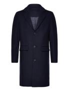 Slhjamie Coat Jkt Villakangastakki Pitkä Takki Navy Selected Homme