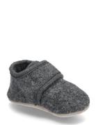 Baby Wool Slippers Aamutossut Sisäkengät Grey CeLaVi