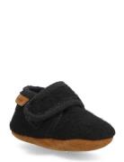 Baby Wool Slippers Aamutossut Sisäkengät Black En Fant