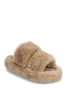 Nkfnus Faux Fur Slipper Aamutossut Sisäkengät Beige Name It