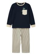 Nmmrade Night Set Pyjamasetti Pyjama Navy Name It