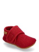 Baby Wool Slippers Aamutossut Sisäkengät Red En Fant