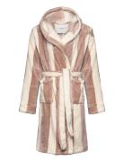 Rhflurry Hooded Fleece Robe Aamutakki Kylpytakki Beige Rosemunde Kids