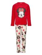 Pyjama Pyjamasetti Pyjama Red Minnie Mouse