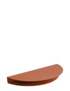 Half Moon Shelf, Terracotta, Small Home Furniture Shelves Orange MOEBE
