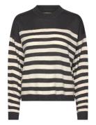 Cubay Pullover Tops Knitwear Jumpers Black Culture
