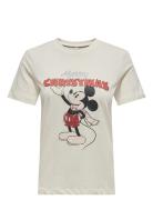 Onlmickey Life Reg S/S Top Box Xmas Jrs Tops T-shirts & Tops Short-sle...