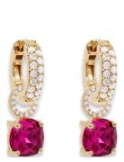 Goldplated Earrings Korvakoru Korut Pink Marmara Sterling