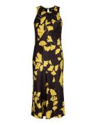 Viscose Sleeveless Dress, Dacery Polvipituinen Mekko Black Ivo Nikkolo