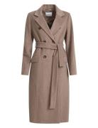 Wool Coat, Cadeo Villakangastakki Pitkä Takki Beige Ivo Nikkolo