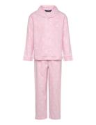 S6-Sleepwear Pant Set Pyjamasetti Pyjama Pink Polo Ralph Lauren