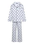 Sl-Sleepwear Pyjamasetti Pyjama Blue Polo Ralph Lauren