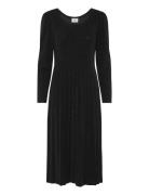 Humasz Dress Polvipituinen Mekko Black Saint Tropez