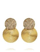 Lizzy Earrings Gold Korvakoru Korut Gold Caroline Svedbom