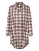 Cotton Flannel Nightshirt Yöpaita Cream Lady Avenue