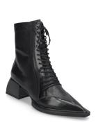 Vivian Shoes Boots Ankle Boots Laced Boots Black VAGABOND