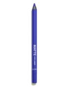 Gosh Matte Eye Liner Eyeliner Rajauskynä Meikki Blue GOSH COPENHAGEN