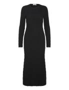 Sldauphine Dress Polvipituinen Mekko Black Soaked In Luxury