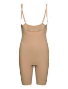 Shapewear Bodysuit Biker Open Muotoilevat Alusvaatteet Beige Lindex