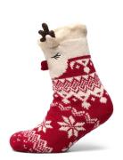 Renda Reindeer Sock Boot Lingerie Socks Regular Socks Red Hunkemöller