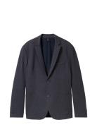 Pique Blazer Suits & Blazers Blazers Single Breasted Blazers Navy Tom ...