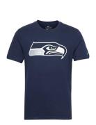 Seattle Seahawks Mens Nike Logo Essential T-Shirt Tops T-shirts Short-...