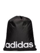 Essentials Logo Gym Sack Reppu Laukku Black Adidas Performance