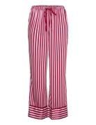 Satin Trousers Pyjamahousut Olohousut Pink Hunkemöller