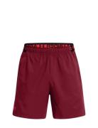 Ua Vanish Woven 6In Shorts Sport Shorts Sport Shorts Burgundy Under Ar...