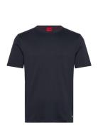 Dozy Tops T-shirts Short-sleeved Navy HUGO