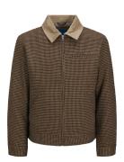 Joreaton Wool Worker Jacket Ohut Takki Brown Jack & J S