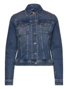 Vivianne Skn Jacket Ai1232 Farkkutakki Denimtakki Blue Tommy Jeans