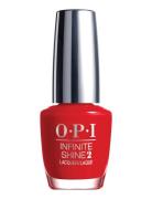 Infinite Shine Unequivocally Crimson Kynsilakka Meikki Red OPI