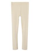 Nmfnigella Slim Legging Bottoms Leggings Beige Name It