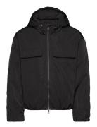 St Jacket Black Soft Nylon Bombertakki Takki Black Hope